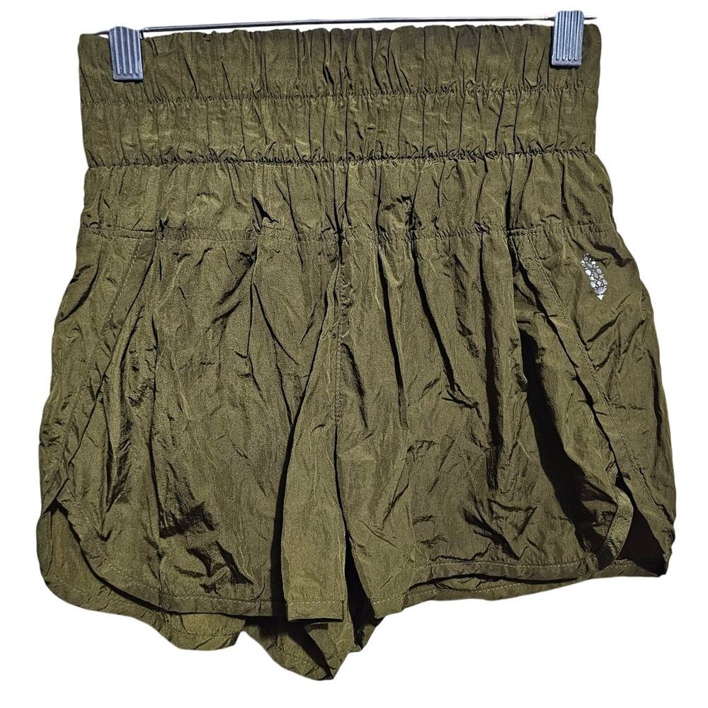 FP Movement The Way Home Shorts Free People Green Womens Size Small (867)